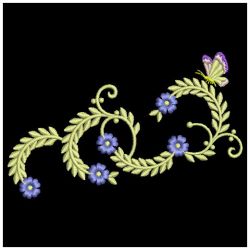 Heirloom Dancing Butterflies 05(Md) machine embroidery designs