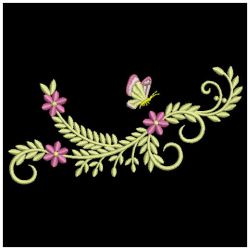 Heirloom Dancing Butterflies 07(Lg) machine embroidery designs