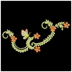 Heirloom Dancing Butterflies 08(Md) machine embroidery designs