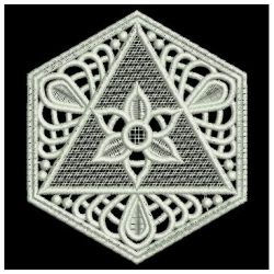 FSL Hexagon Doilies 03 machine embroidery designs