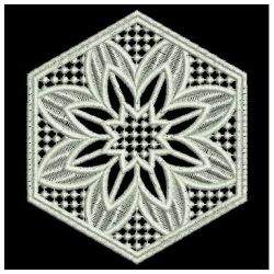 FSL Hexagon Doilies 06 machine embroidery designs