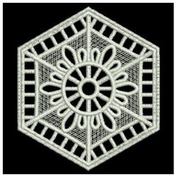 FSL Hexagon Doilies 08 machine embroidery designs