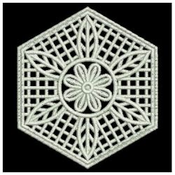 FSL Hexagon Doilies 09 machine embroidery designs