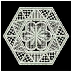 FSL Hexagon Doilies 10 machine embroidery designs