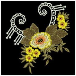 Elegant Floral 5 03(Md) machine embroidery designs