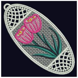 FSL Floral Bookmarks 01 machine embroidery designs
