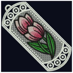 FSL Floral Bookmarks 02 machine embroidery designs