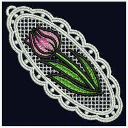 FSL Floral Bookmarks 10 machine embroidery designs