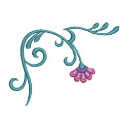 Heirloom Satin Flowers 07 machine embroidery designs