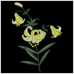 Elegant Lily 02(Md) machine embroidery designs