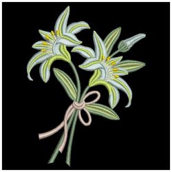 Elegant Lily 04(Md) machine embroidery designs