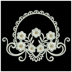 Heirloom Flower Deco 02(Lg) machine embroidery designs