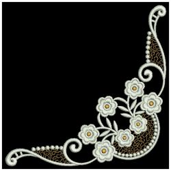 Heirloom Flower Deco 03(Md) machine embroidery designs