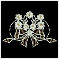 Heirloom Flower Deco 04(Sm) machine embroidery designs