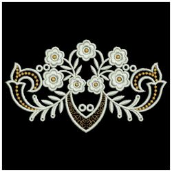 Heirloom Flower Deco 05(Lg) machine embroidery designs