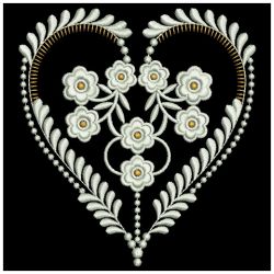 Heirloom Flower Deco 06(Lg) machine embroidery designs