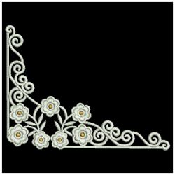 Heirloom Flower Deco 07(Sm) machine embroidery designs