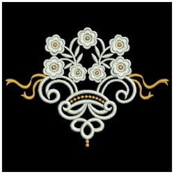 Heirloom Flower Deco 08(Lg) machine embroidery designs