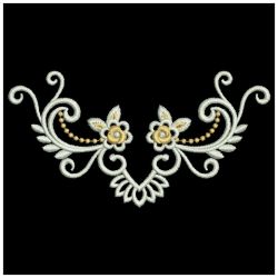 Heirloom Simple Rose 03(Md) machine embroidery designs
