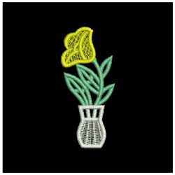 FSL Flower Vase 08 machine embroidery designs