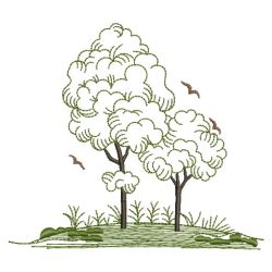Trees 10(Sm) machine embroidery designs