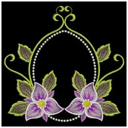 Elegant Floral 7 03(Lg) machine embroidery designs