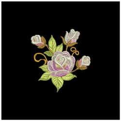 Brilliant Rose 12(Md) machine embroidery designs