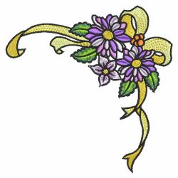Heirloom Floral Combination 2 06(Lg) machine embroidery designs