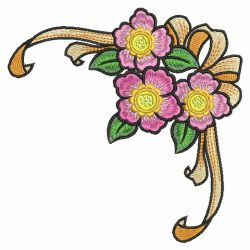 Heirloom Floral Combination 2 08(Sm) machine embroidery designs