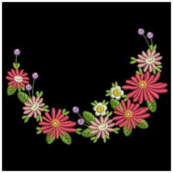 Colorful Daisy(Md) machine embroidery designs