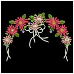 Colorful Daisy 02(Md) machine embroidery designs