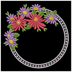 Colorful Daisy 09(Md) machine embroidery designs