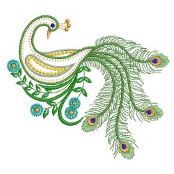 Vintage Peacocks(Md) machine embroidery designs