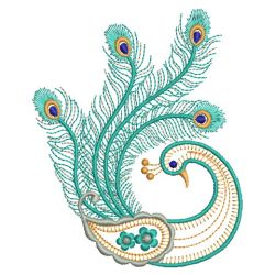 Vintage Peacocks 02(Md) machine embroidery designs