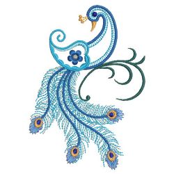 Vintage Peacocks 03(Lg) machine embroidery designs