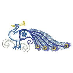 Vintage Peacocks 05(Lg) machine embroidery designs