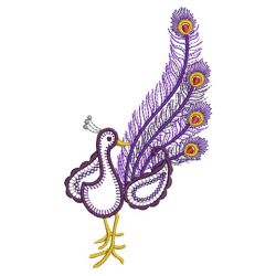Vintage Peacocks 06(Md) machine embroidery designs