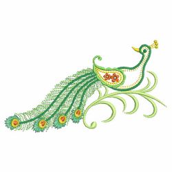 Vintage Peacocks 09(Md) machine embroidery designs