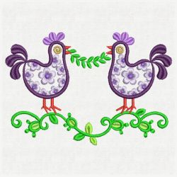 Fancy Birds 06(Sm) machine embroidery designs