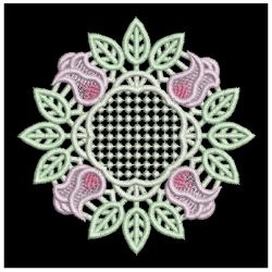 FSL Rose Doily 2 machine embroidery designs