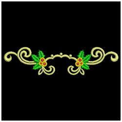 Heirloom Christmas Holly 2(Md) machine embroidery designs