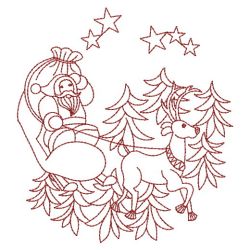 Redwork Christmas 02(Md) machine embroidery designs