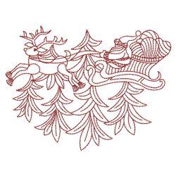 Redwork Christmas 03(Md) machine embroidery designs