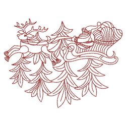 Redwork Christmas 03(Sm) machine embroidery designs