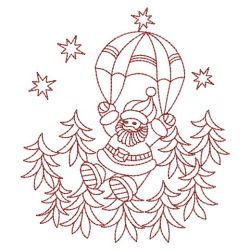 Redwork Christmas 08(Lg) machine embroidery designs