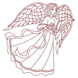 Redwork Love Angels 10(Lg) machine embroidery designs