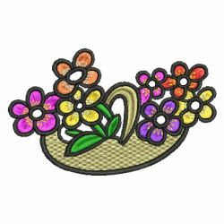 Crystal Flower Deco 01 machine embroidery designs