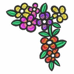 Crystal Flower Deco 03 machine embroidery designs