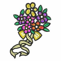 Crystal Flower Deco 08 machine embroidery designs