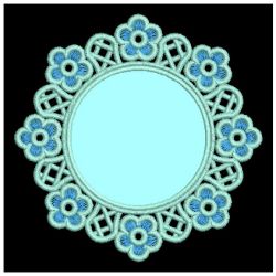 FSL Aplique Flower Doilies 06
